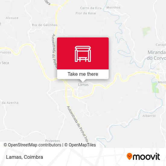 Lamas map