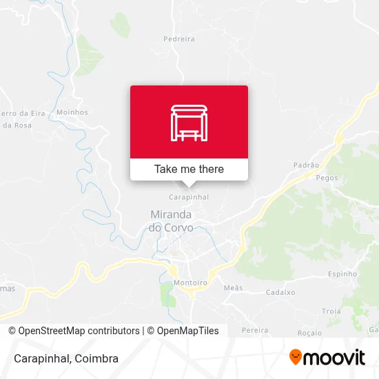 Carapinhal map
