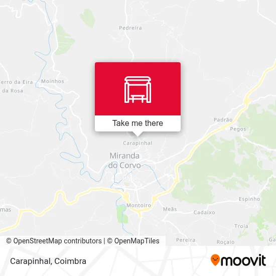 Carapinhal map