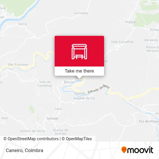 Caneiro map