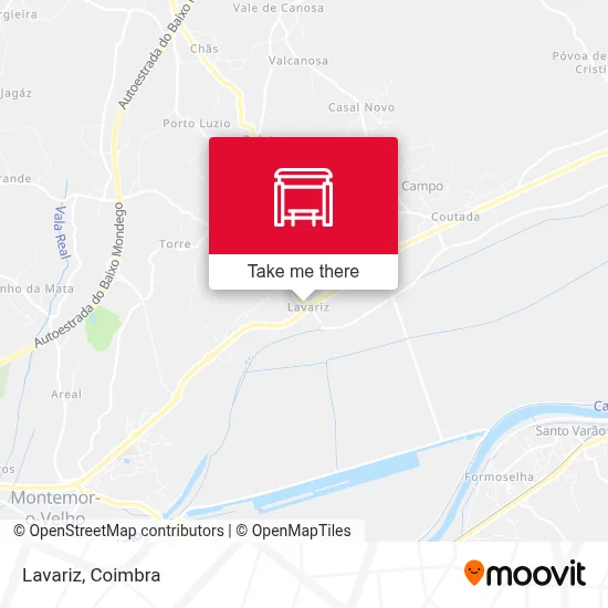 Lavariz map