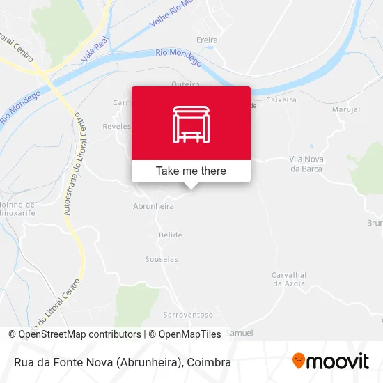 Rua da Fonte Nova (Abrunheira) map