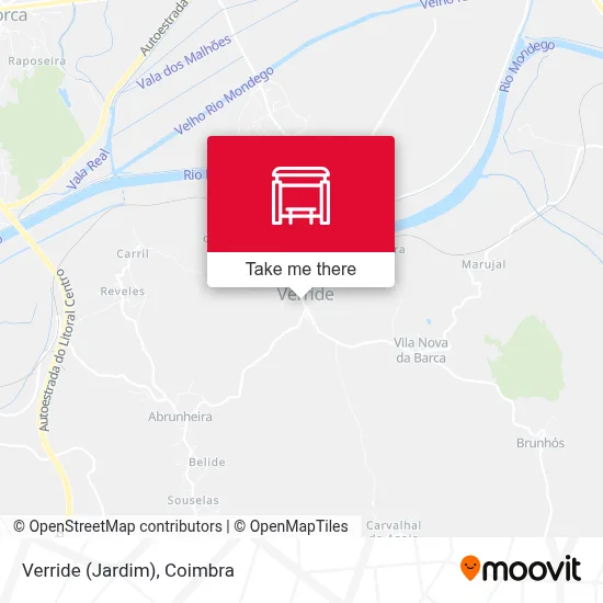 Verride (Jardim) map