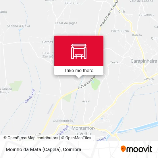 Moinho da Mata (Capela) map