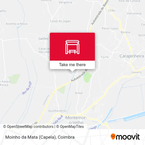 Moinho da Mata (Capela) map