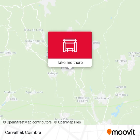 Carvalhal map