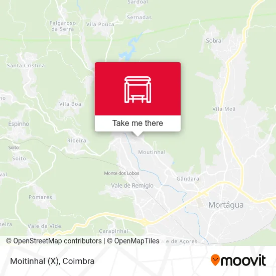 Moitinhal (X) map