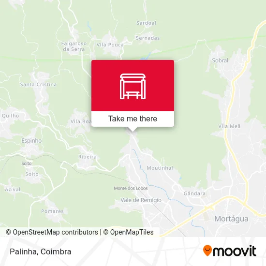 Palinha map
