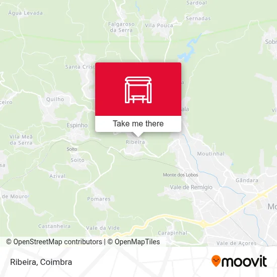 Ribeira map