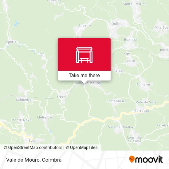Vale de Mouro map