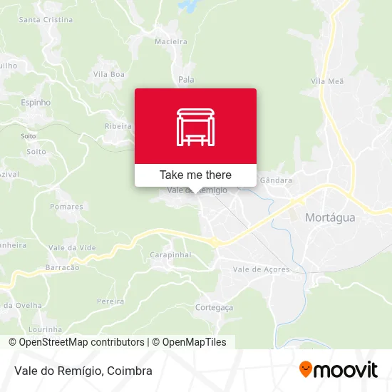 Vale do Remígio map