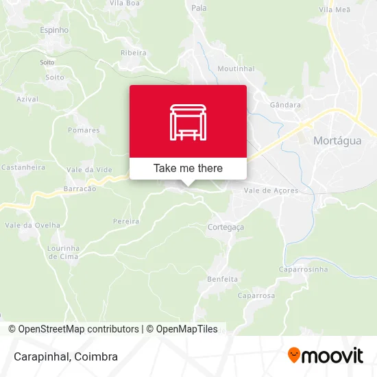 Carapinhal map