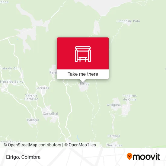 Eirigo map