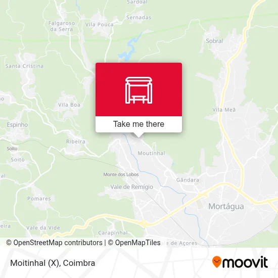 Moitinhal (X) map