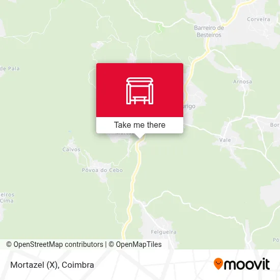 Mortazel (X) map