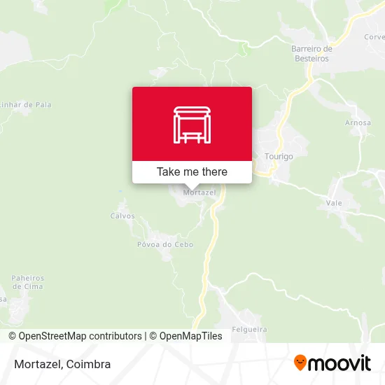 Mortazel map