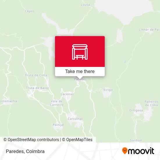 Paredes map