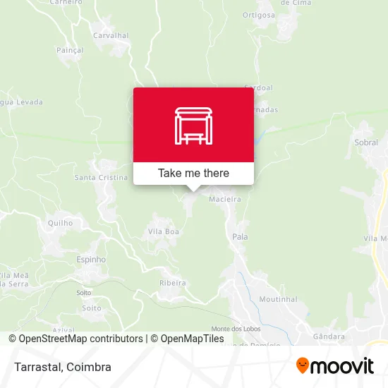 Tarrastal map