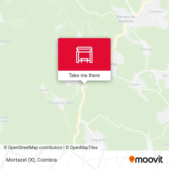 Mortazel (X) map
