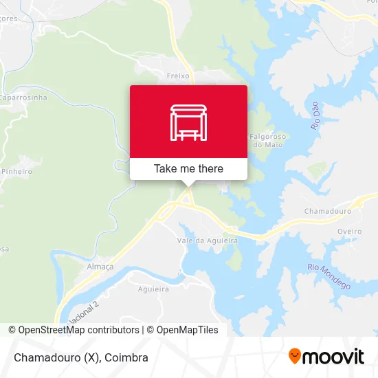 Chamadouro (X) map