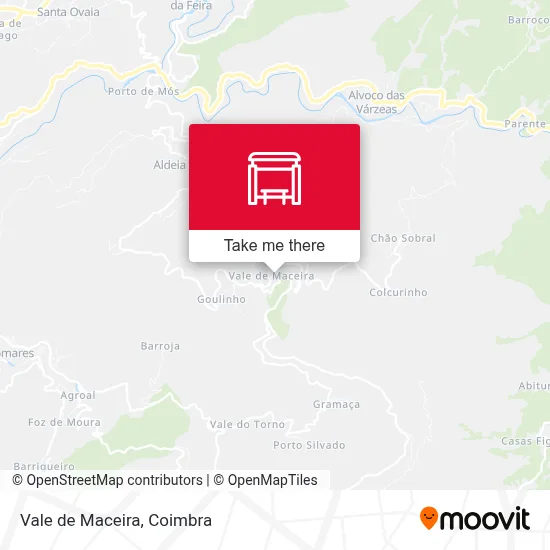 Vale de Maceira map