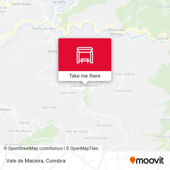 Vale de Maceira map