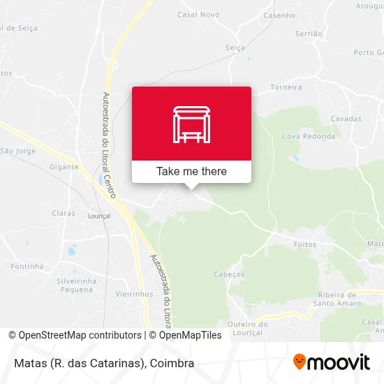 Matas (R. das Catarinas) map