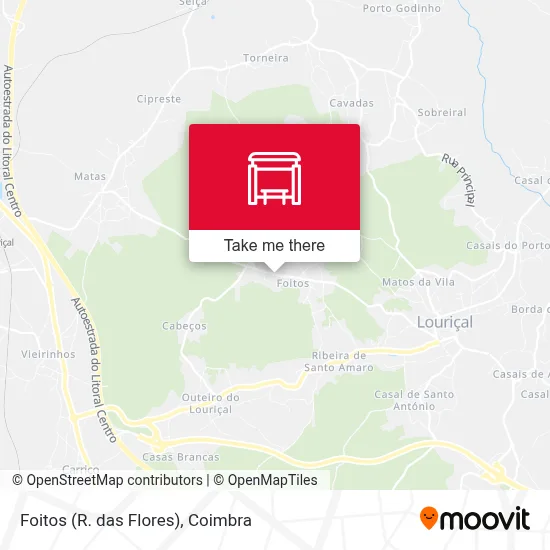 Foitos (R. das Flores) map