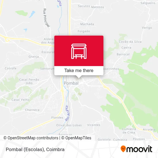 Pombal (Escolas) map
