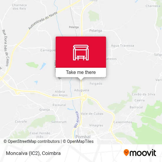 Moncalva (IC2) map