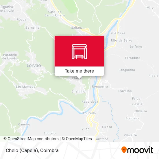 Chelo (Capela) map
