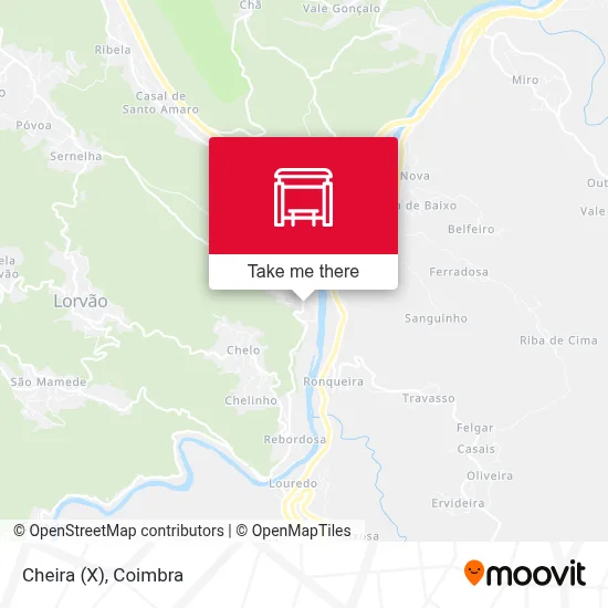 Cheira (X) map