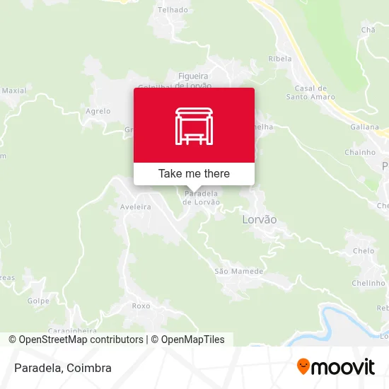 Paradela map