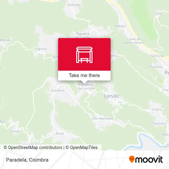 Paradela map