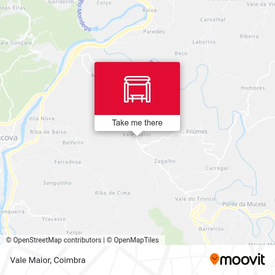 Vale Maior map