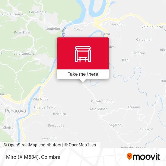 Miro (X M534) map