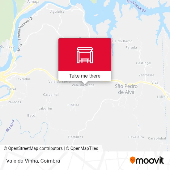 Vale da Vinha map