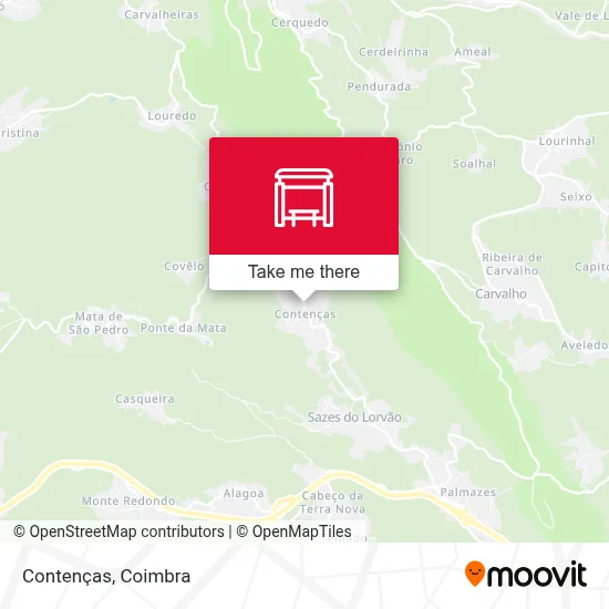 Contenças map