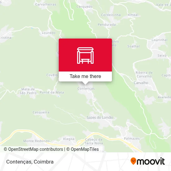 Contenças map