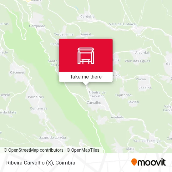 Ribeira Carvalho (X) map