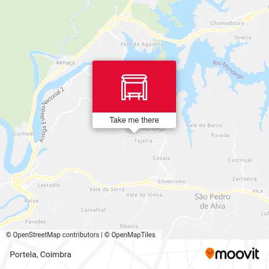 Portela map