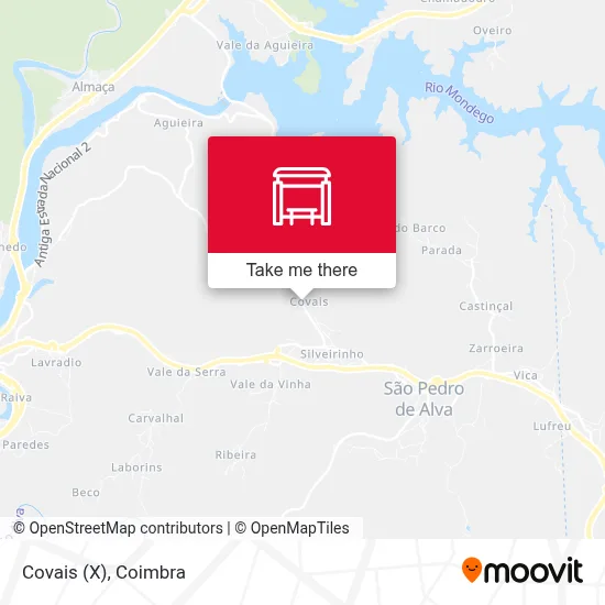 Covais (X) map