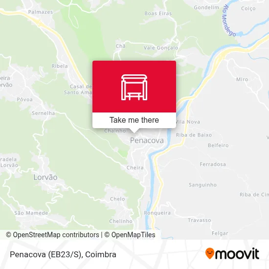 Penacova (EB23/S) map