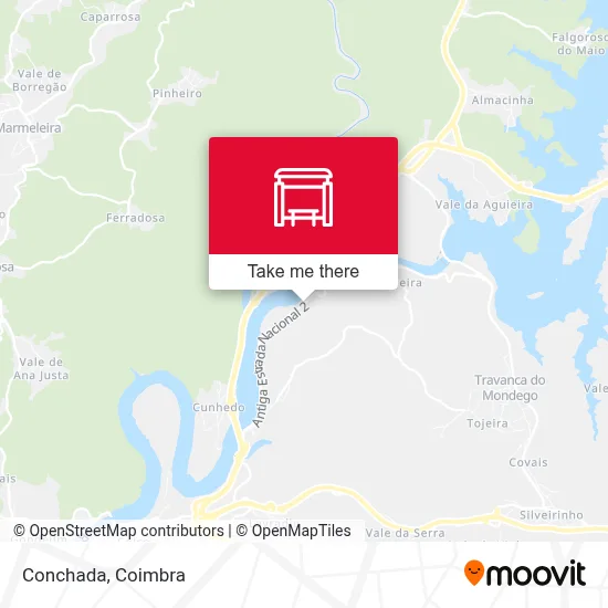 Conchada map