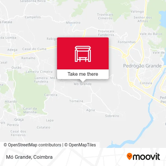 Mó Grande map