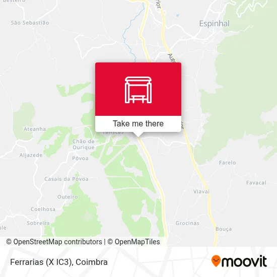 Ferrarias (X IC3) map