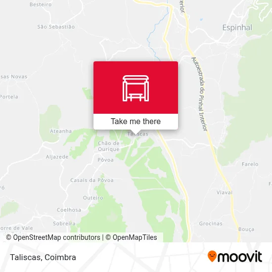 Taliscas map