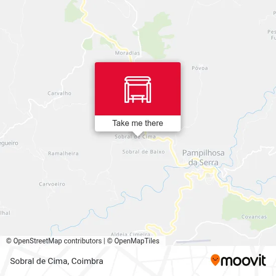 Sobral de Cima map