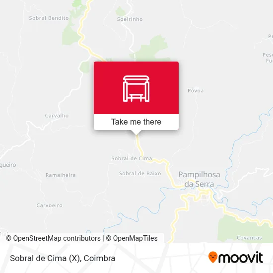 Sobral de Cima (X) map
