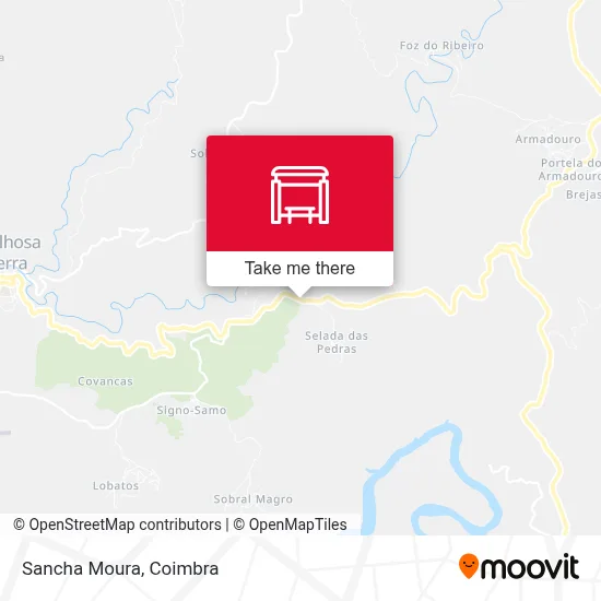 Sancha Moura map